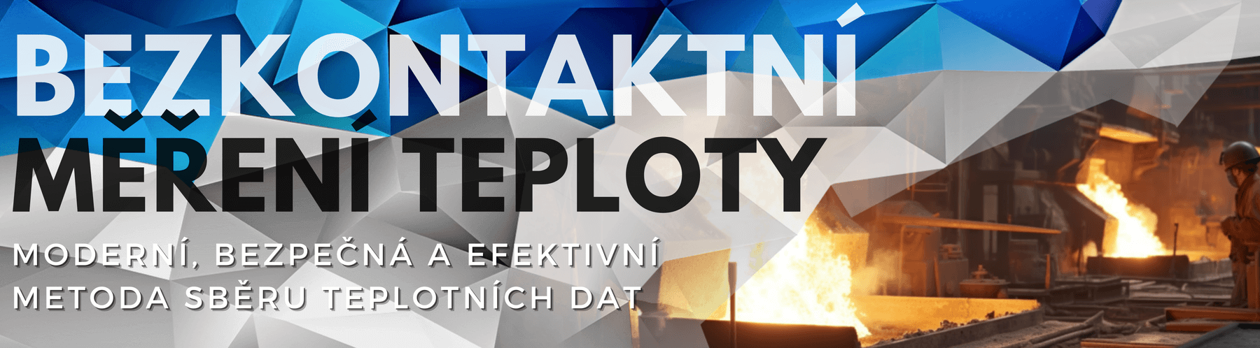 Banner kategorie bezkontaktního měření teploty