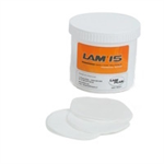 Čisticí ubrousky LAM 15, průměr 80 mm, 400 ks