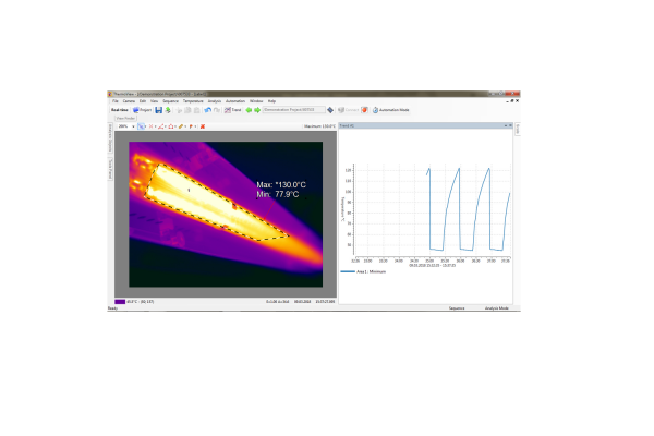 Vizualizace termokamerou TV40
