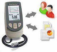 Pristroj PosiTector 6000 v čĺánku z roku 2011