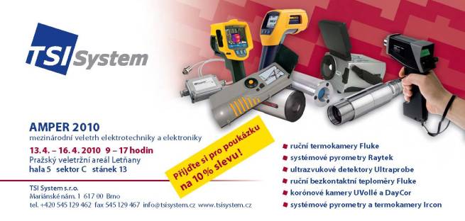 Pozvánka od TSI System na veletrh Ampér 2010