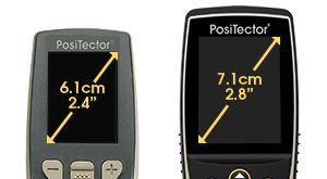 Větší 2,8“ dotykový displej