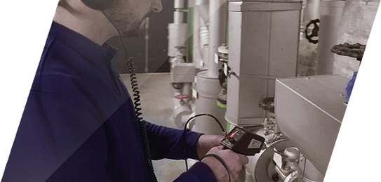 Práce s přístrojem Ultraprobe 100 v použití