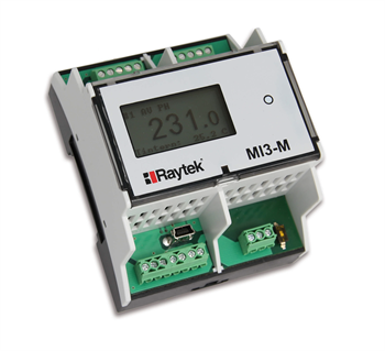 Modulární řídicí jednotka teploměru MI3, RS485, provedení 4TE