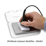 Nulovací destička hliníková - střední