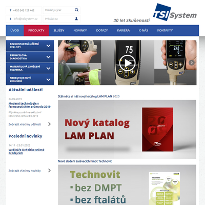 stará verze webu TSI System
