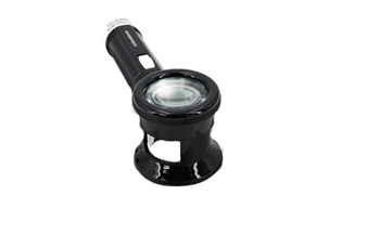 Osvětlená lupa pro komparátory drsnosti povrchu