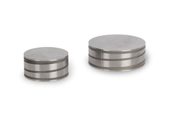 Prostřední pěchovadlo pro přípravu dvou vzorků současně Prostřední pěchovadlo pro přípravu dvou vzorků současně