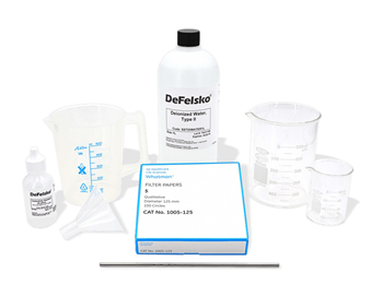 Sada pro zkoušení tryskacího abraziva