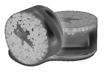 VOLUMA keramické kuličky bílé, 250 cm3
