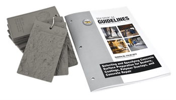 Vzorky profilu betonu s technickou příručkou, sada 10 ks Vzorky profilu betonu s technickou příručkou, sada 10 ks