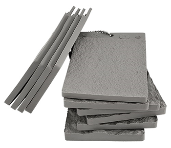 Vzorky profilu betonu, sada 10 ks